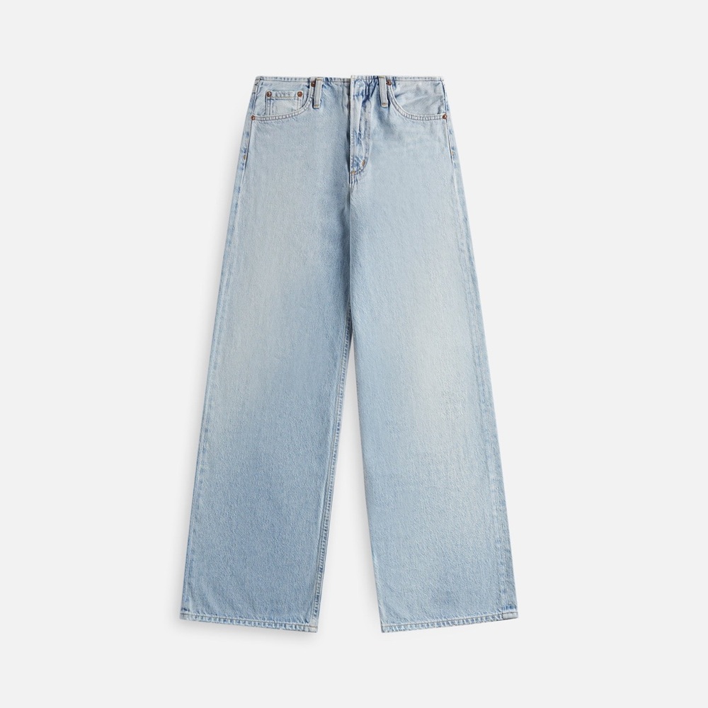 NEW Agolde Lex Jeans in Reach Low Rise Wide Leg sz 33